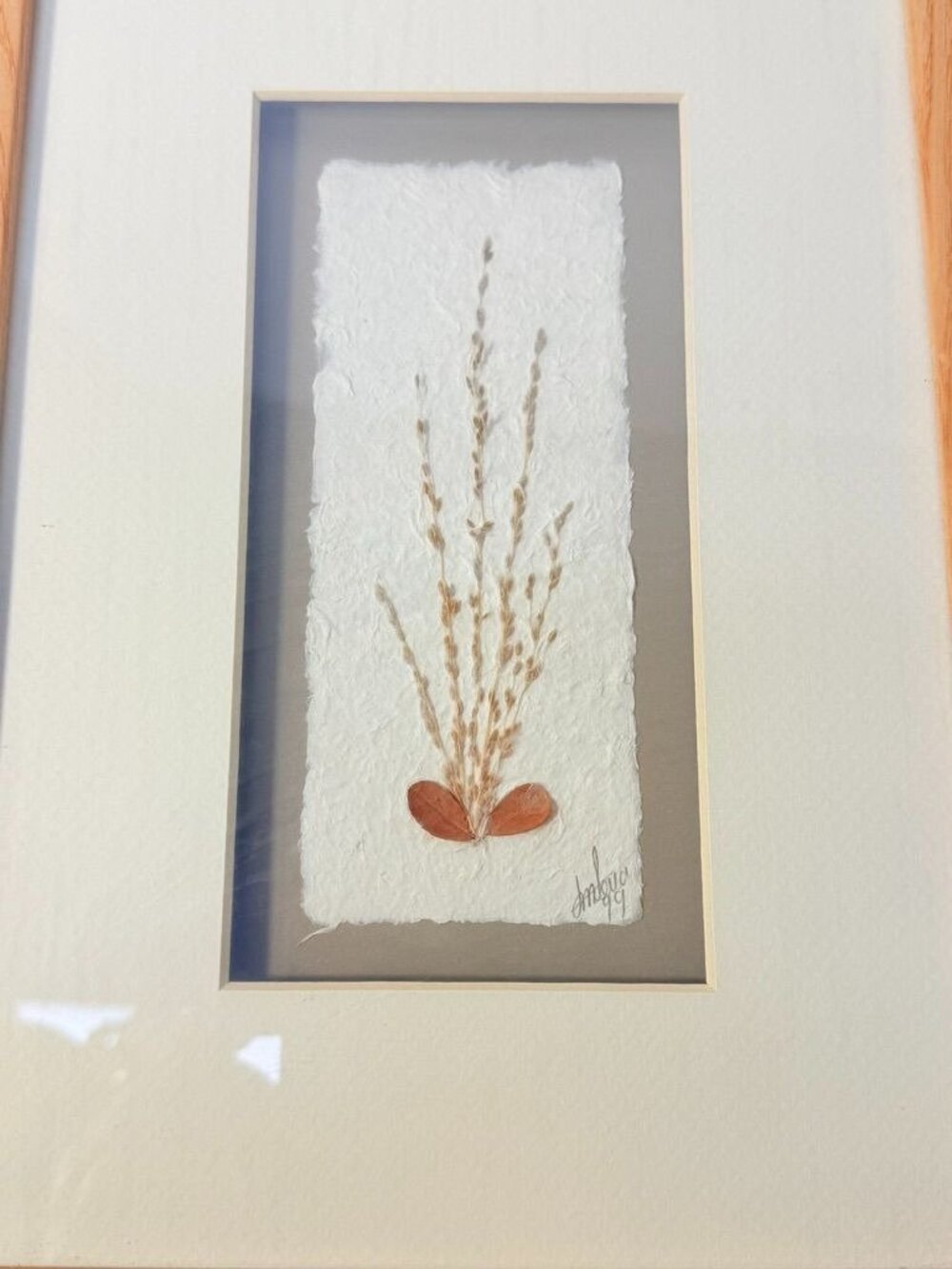 Wall Decor Handcrafted Floral Paper Art Vintage Sculptural Shadow Box Tiny Flowe - Picture 4 of 16